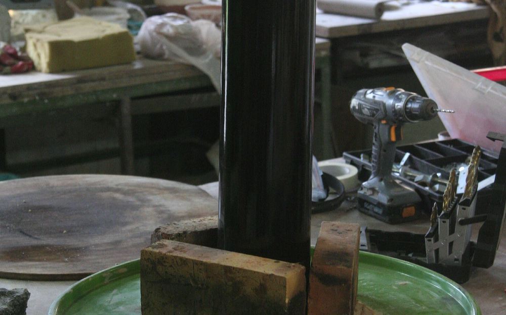 Construction d'un four raku, volume utile environ 100 litres